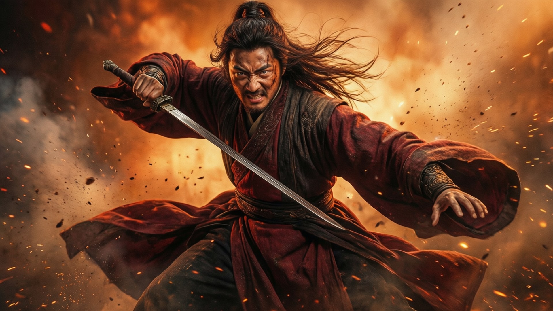 Sword Lord Ascending by Wallpapers.art Studio
