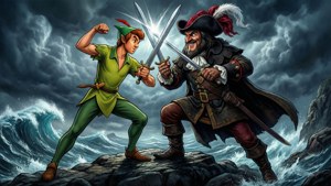 Swordfight at Skull Rock