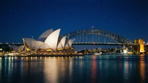 Sydney Night Skyline