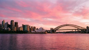 Sydney Pink Sunset