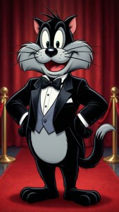 Sylvester in Tuxedo