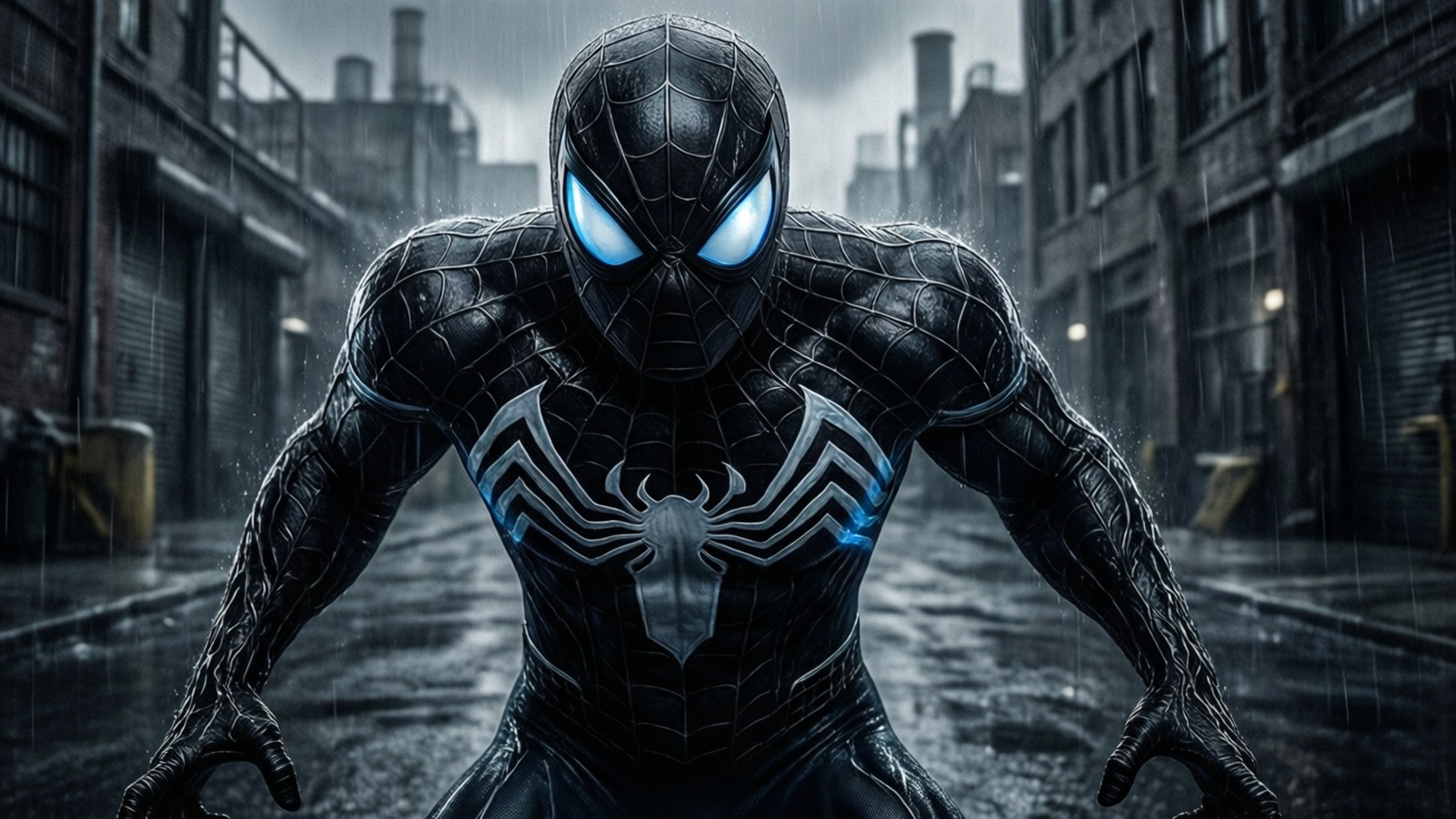 Symbiote Shadow by Wallpapers.art Studio