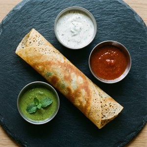Symmetrical Dosa Platter