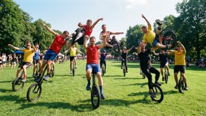 Synchronized Unicyclists Park