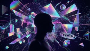 Synthwave Abstract