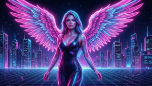 Synthwave Angel City