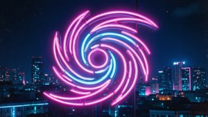 Synthwave Hurricane