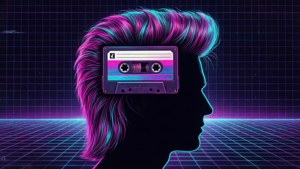 Synthwave Mullet Tape