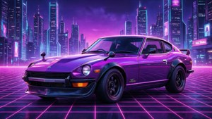 Synthwave Night Ride