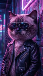 Synthwave Popcat