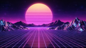 Synthwave Sunset