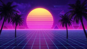 Synthwave Sunset