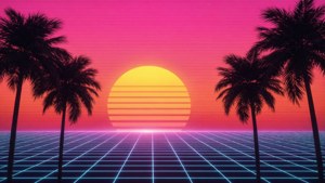 Synthwave Sunset