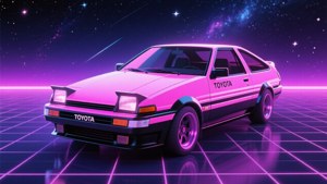 Synthwave Trueno
