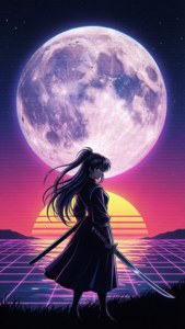 Synthwave Warrior