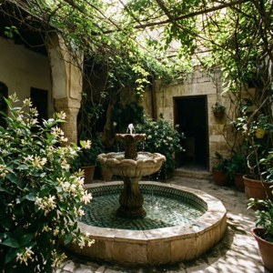 Syrian Courtyard Garden