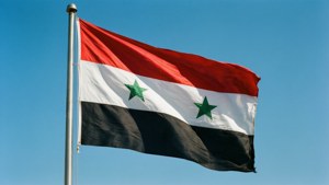 Syrian Flag Waving