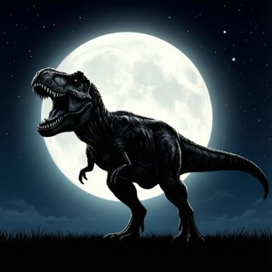 T-Rex Moon Roar