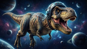 T Rex Space Explorer