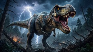 T-Rex Storm Roar