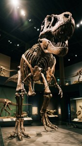 T-Rex Under Lights