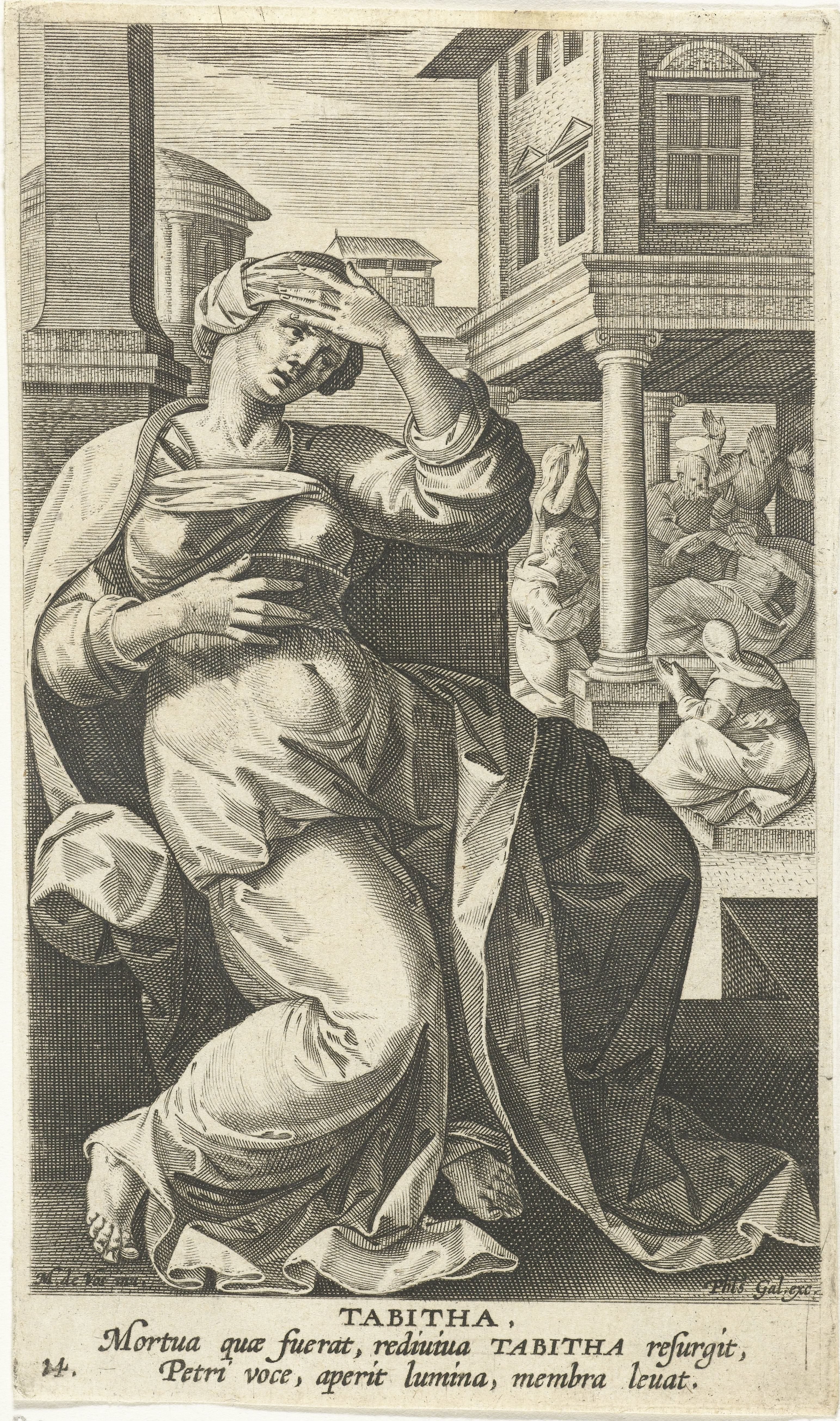 Tabita by Jan Collaert (II)