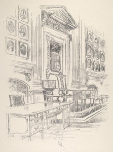 Table and Chair, Signers' Room, Independence Hall