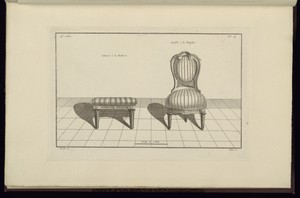 Tabouret à la Duchesse [...] Gondole à la Dauphine