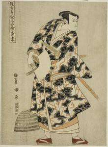 Tachibanaya: Ichikawa Yaozo III as Fuwa Banzaemon, from the series "Portraits of Actors on Stage (Yakusha butai no sugata-e)"
