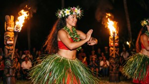 Tahitian Dance Firelight