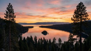 Tahoe Sunrise Panorama