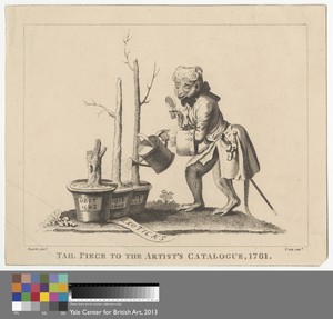 Tail Piece to the Artist's Catalogue, 1761