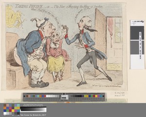 Taking Physick; - or - The News of Shooting the King of Sweden!
