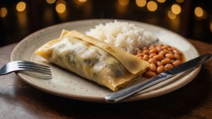Tamale Dinner Plate