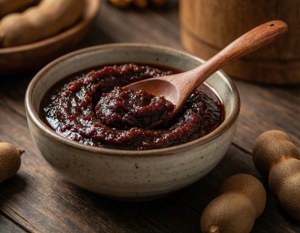 Tamarind Paste in Bowl