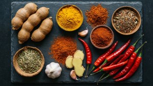 Tamarind Spice Flat Lay