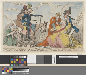 Taming of the Shrew. Katharine and Petruchio - The Modern Quixotte, or, What You Will