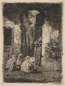 Tánger (Seated Arabs)