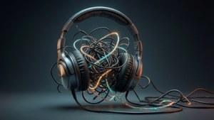 Tangled Headset Mess