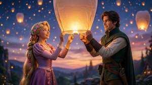 Tangled New Year Lanterns