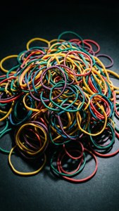 Tangled Rubber Bands