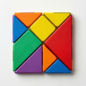 Tangram Fidget Puzzle