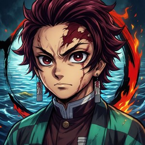 Tanjiro Determined