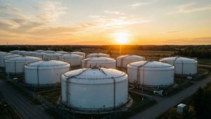 Tank Farm Sunset