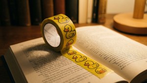 Tape Bookmark Reading