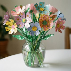 Tape Flower Bouquet