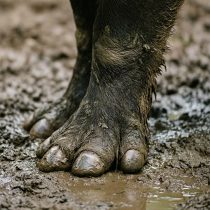 Tapir Foot Detail