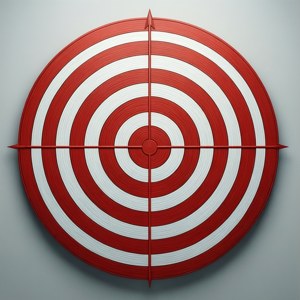 Target Bullseye Arrow