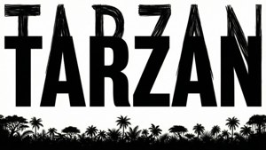 Tarzan Typography