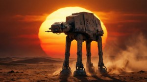 Tatooine Sunset Walker